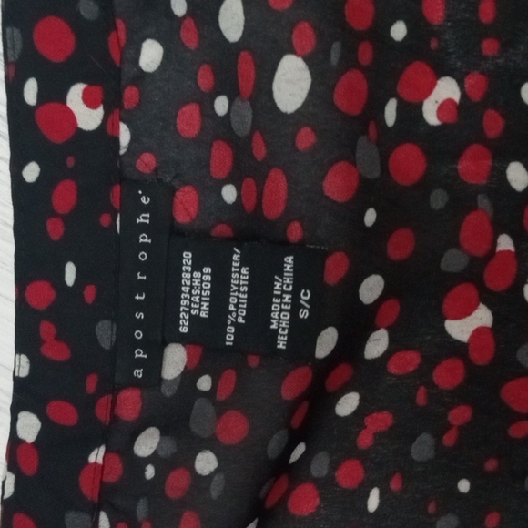 Apostrophe long sleeve sheer ruffled Blouse - Picture 4 of 7